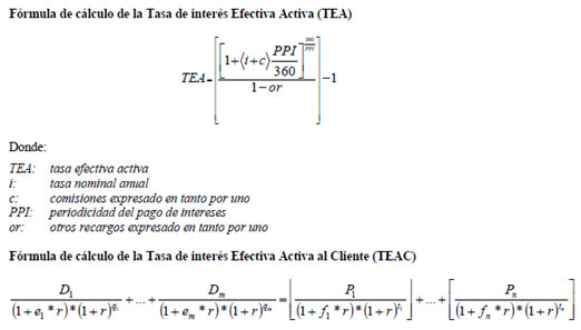 Formulario Tarifario